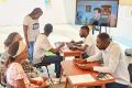 Les nouveaux bacheliers venus découvrir ECMAC, le 6 juillet 2024. © GabonReview