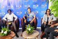 Les membres de l’organisation de la 3e édition E-League face à la presse, le 23 juillet 2024. © GabonReview