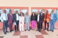 Les représentants de l’APEMG et de Comilog, le 15 juillet 2024 à Moanda. © D.R.