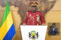 Brice Clotaire Oligui Nguema s’exprimant le 16 août 2024. © Com présidentielle
