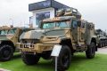 Un véhicule blindé Spartak à deux essieux au forum Army-2022. © Wikimédia Commons