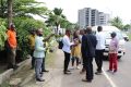 Les membres du jury évaluent les arrondissement de Libreville à mi-parcours du «Challenge ville propre». © D.R.