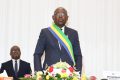 Le président de l’Assemblée nationale de la Transition, Jean François Ndongou, le 31 décembre 2024 à Libreville. © Com. Assemblée nationale