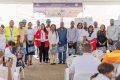 Le groupe AGL au Gabon célèbre la journée mondiale santé et sécurité au travail, le 29 avril 2025. © AGL Gabon