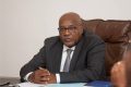 Le Dr Séraphin Akure-Davain lors des échanges. © D.R.