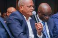 Le nouveau président de la Fédération gabonaise des entreprises (FEG), Alain-Claude Kouakoua, lors d’une sortie de son organisation. © D.R.