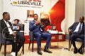 Cédric Hombouhiry (au centre), lors de la présentation du livre le 30 avril 2025. © GabonReview
