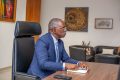 François Ndong Obiang, ministre de la Réforme et des Relations avec les Institutions, exhorte à la moralisation de la vie publique, à la pédagogie politique, et dénonce fermement la dérive des partis devenus outils de carriérisme politique. © D.R.