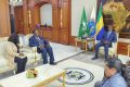 La visite de l’ancien Vice-président zambien Enock Kavindele au Palais du bord de mer n’est pas qu’un simple acte protocolaire. C’est, selon Hervais Omva, une fenêtre ouverte sur un modèle agricole éprouvé, que le Gabon gagnerait à embrasser sans plus tarder. © Com présidence de la République