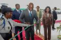 Ce jeudi 15 mai 2025, le président de la République, Brice Clotaire Oligui Nguema, a inauguré le nouveau marché CTRI d’Akanda. © GabonReview