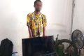 Lud Vignon Mounzéo, le présumé auteur de vol d'écran plasma. ©D.R.