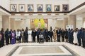 Les présidents des institutions législatives d’Afrique centrale et de l’ouest posant à l’ouverture de la Conférence. © GabonReview