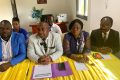 Les représentants de la coalition, Le Destin national, le 10 mai 2025, à Libreville. © Gabonactu.com