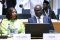 Le ministre gabonais des Affaires Étrangères, Michel Régis Onanga M. Ndiaye, participe ce 21 mai 2025 à Bruxelles à la 3e réunion ministérielle Union européenne–Union africaine. © D.R.