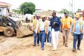 Le ministre Edgard Moukoumbi sur les voiries urbaines du Grand Libreville, le 17 mai 2025. © Ministère des Travaux publics