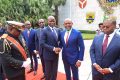 Brice Clotaire Oligui Nguema, a ce lundi 5 mai 2025, honoré ceux qui, dans l’ombre ou à la manœuvre, ont facilité le remboursement d’une partie de la dette intérieure. © D.R.