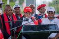 À l’occasion de la 139e édition de la Journée internationale du travail, la représentante des partenaires sociaux, Légnongo, a dénoncé avec fermeté la précarité persistante du monde du travail gabonais. © Primature
