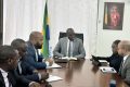 Séance de travail sur le programme Gabon Digital au ministère de l'Economie Numérique. © Aninf