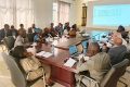 La secrétaire générale du ministère de l’Enseignement supérieur présidant la rencontre avec les experts Cadena, le 24 juin 2025 à Libreville. © GabonReview