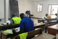 Les détenus de la prison centrale de Port-Gentil participant au Brevet d'études du premier cycle (BEPC). © GabonReview