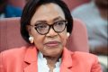 la présidente du Sénat de la transition du Gabon, Paulette Missambo, conduit la délégation abonaise à Rome. © D.R.
