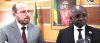 L’ambassadeur de Cuba au Gabon, Alex Gonzalez Garcia et le ministre de la Santé, Adrien Mougougou, le 12 juin 2025. © GabonReview (Capture d’écran)