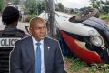 Monsieur Ulrich Mamfoumbi Mamfoumbi, tant que les taximen de Libreville resteront au-dessus du Code de la route, vos réformes rouleront dans le vide. © GabonReview (montage)
