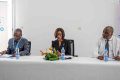 Aline Sylvie Minko-Mi-Etoua, secrétaire générale du ministère de l’Économie numérique a ouvert l’atelier de vulgarisation sur la gouvernance éthique de l’IA au Gabon, le 18 juin 2025. © GabonReview