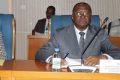Pacôme Rufin Ondzounga porte la proposition de loi visant la promotion et le développement de la filière de l'énergie solaire au Gabon. © D.R.