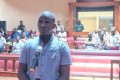 L'accusé lors de son procès en correctionnelle. © GabonReview
