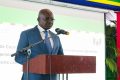 Le Pr Adrien Mougougou ouvrant les travaux, le 14 juillet 2025. © GabonReview