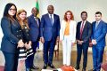 Brice Clotaire Oligui Nguema et les investisseurs turcs, le 30 juillet 2025 à Ankara. © Communication présidentielle