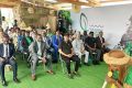 Le ministre du Tourisme durable et de l’Artisanat, Pascal Ogowe Siffon, et ses collaborateurs lors du lancement de la 2e édition de la Caravane touristique 2025. © GabonReview