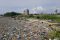 Déchets sur une plage du Grand Libreville. © ONG RGEDD