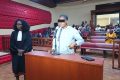 Élyse Ikapi à la barre. © GabonReview