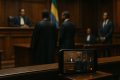 Officiellement, le secret de l'instruction. Officieusement, la vidéo comme arme politique. Quand l'appareil judiciaire se met en scène par ceux-là mêmes censés garantir le secret. © GabonReview