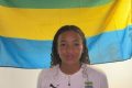 Noélie Annette Lacour, ambassadrice du Gabon aux Championnats du monde de natation de Singapour. © D.R.