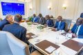 Moment d’échange entre la délégation gabonaise, cornaquée par le président Oligui Nguema, et les dirigeants de VAALCO, reflet d’un partenariat énergétique de confiance. © D.R.