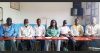 Des membres du collectif, le 1er juillet 2025, à Libreville. © D.R.