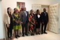 Photo de famille à l’issue des discussions. © GabonReview