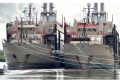 Les installations KarPowerShip au large de Libreville. © D.R.