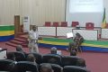 Richelieu Zue Obame lors de la présentation du CESE, le 22 août 2025. © GabonReview