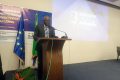 Le ministre de la Reforme François Ndong Obiang clôturant le séminaire sur la reforme structurelle et renouveau institutionnel. © GabonReview