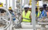 Philippe Tonangoye, ministre de l’Accès universel à l’Eau et à l’Énergie, sur le site de la centrale à gaz IPP Mayumba, le 28 août 2025. © D.R.