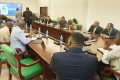 Réunion de la Commission de coordination et de suivi des projets stratégiques nationaux avec les opérateurs miniers, le 27 août 2025. © GabonReview