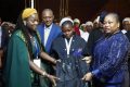 Liane Léonna Ndinga Ndinga recevant son prix du concours culinaire, le 8 août 2025. © D.R.