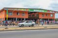 Le nouveau marché du PK 11 en quête de clientèle. © Communication présidentielle 