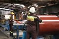La production de tôles a poursuivi sa tendance baissière pour le troisième trimestre consécutif, à fin mars 2025. © Foberd