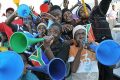 Connue pour son bourdonnement ininterrompu et son impact sonore dans les stades, la vuvuzela, emblème festif du football africain, ne fera pas partie du décor lors du CHAN 2025. © D.R.