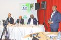 Les officiels à l’ouverture de ce séminaire sur le développement minier et l'environnement. © GabonReview